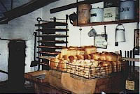 Freshly baked bread at Bircham Windmill